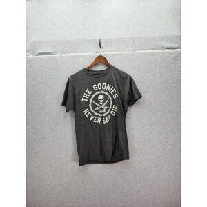 The Goonies Never Say Die Graphic Tee Ripple Junction S Gray Cotton/Polyester